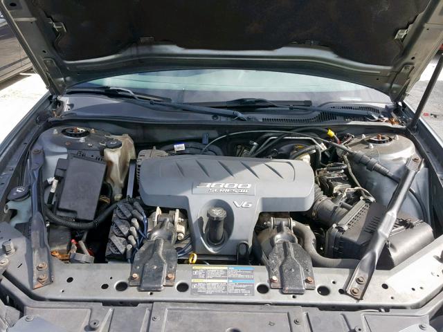 2G2WS522551172475 - 2005 PONTIAC GRAND PRIX GRAY photo 7