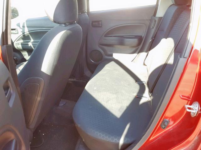 ML32A3HJ3FH000768 - 2015 MITSUBISHI MIRAGE DE RED photo 6