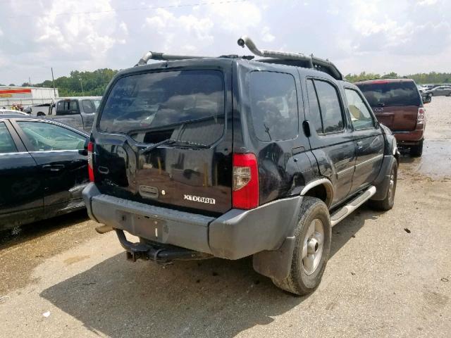 5N1ED28Y33C645160 - 2003 NISSAN XTERRA XE BLACK photo 4