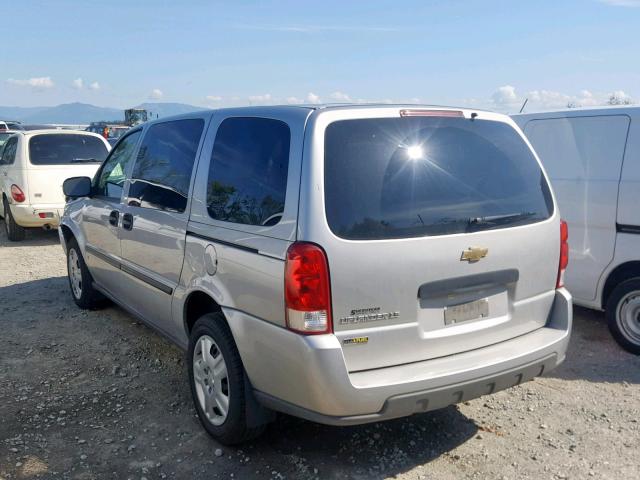 1GNDV23WX7D170052 - 2007 CHEVROLET UPLANDER L GRAY photo 3