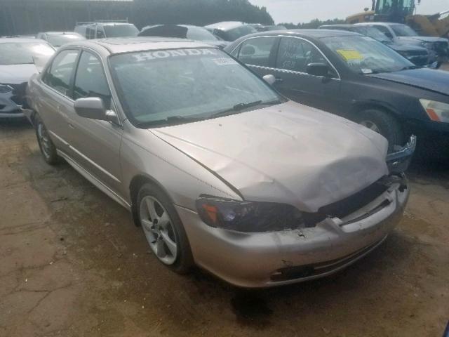 1HGCG16582A003681 - 2002 HONDA ACCORD EX GOLD photo 1