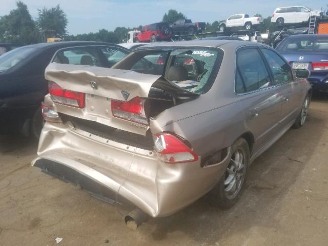 1HGCG16582A003681 - 2002 HONDA ACCORD EX GOLD photo 4