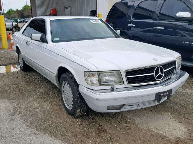 WDBCA45EXLA543617 - 1990 MERCEDES-BENZ 560 SEC WHITE photo 1