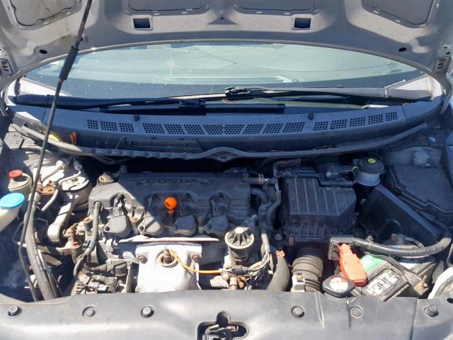 2HGFA15349H514833 - 2009 HONDA CIVIC VP SILVER photo 7