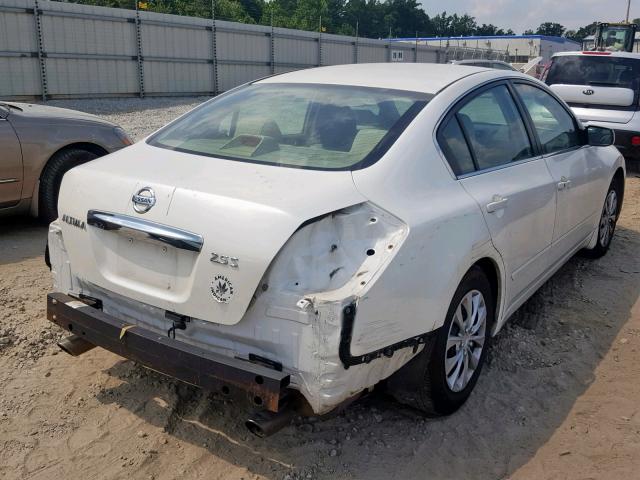 1N4AL2AP3BC173876 - 2011 NISSAN ALTIMA BAS WHITE photo 4