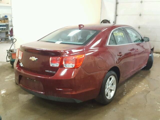 1G11C5SA7GF154381 - 2016 CHEVROLET MALIBU LIM 栗色 照片 4