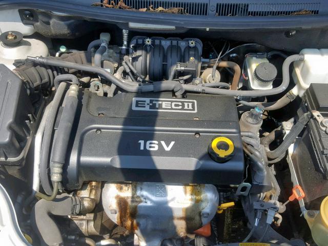 KL1TD56637B051170 - 2007 CHEVROLET AVEO BASE Сұр фото 7