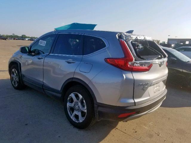 7FARW2H85JE065395 - 2018 HONDA CR-V EXL SILVER photo 3