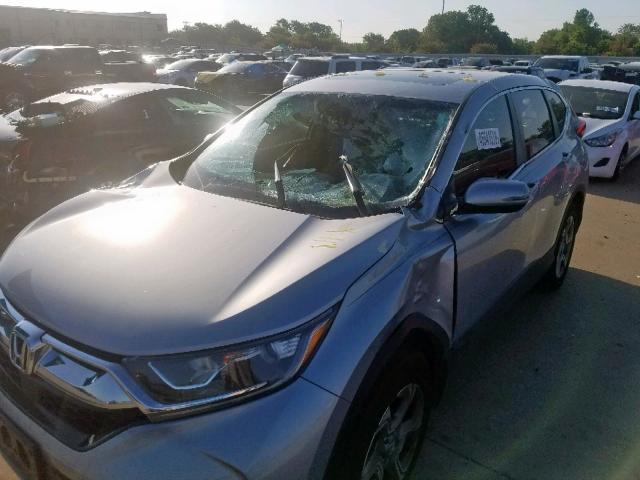 7FARW2H85JE065395 - 2018 HONDA CR-V EXL SILVER photo 9