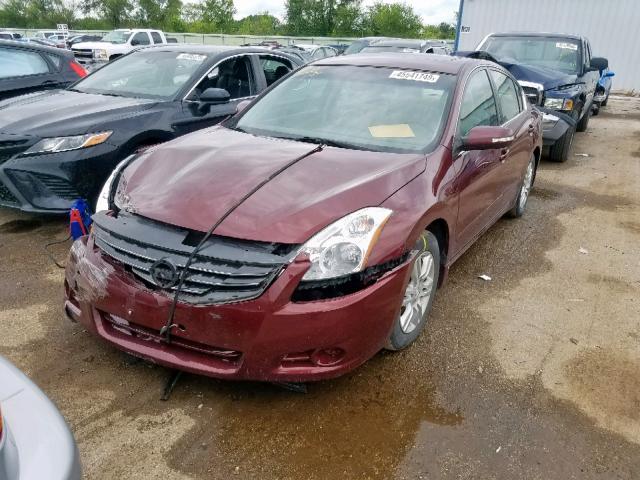 1N4AL2AP7CC158573 - 2012 NISSAN ALTIMA BAS MAROON photo 2