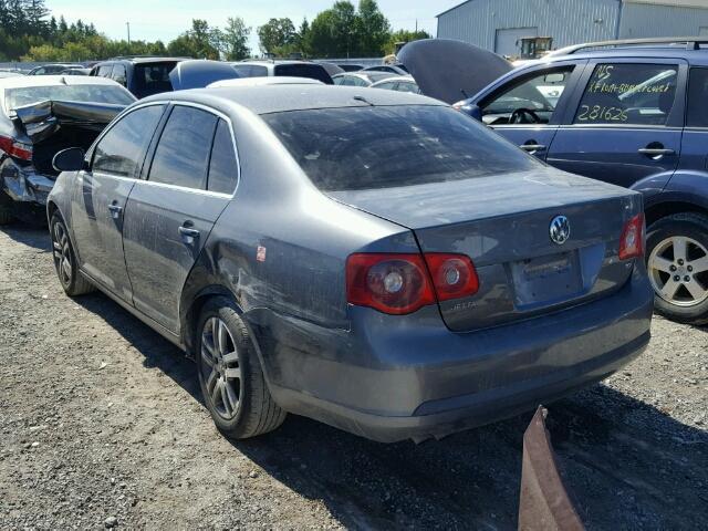 3VWNT81K86M734092 - 2006 VOLKSWAGEN JETTA TDI GRAY photo 3