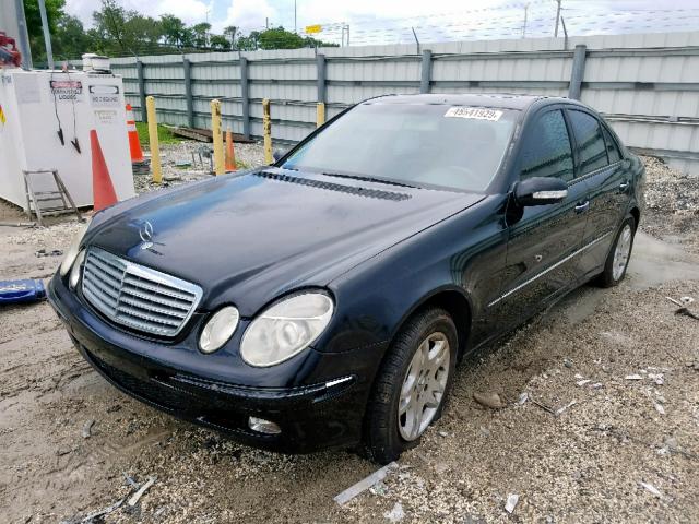 WDBUF65J53A171893 - 2003 MERCEDES-BENZ E 320 BLACK photo 2