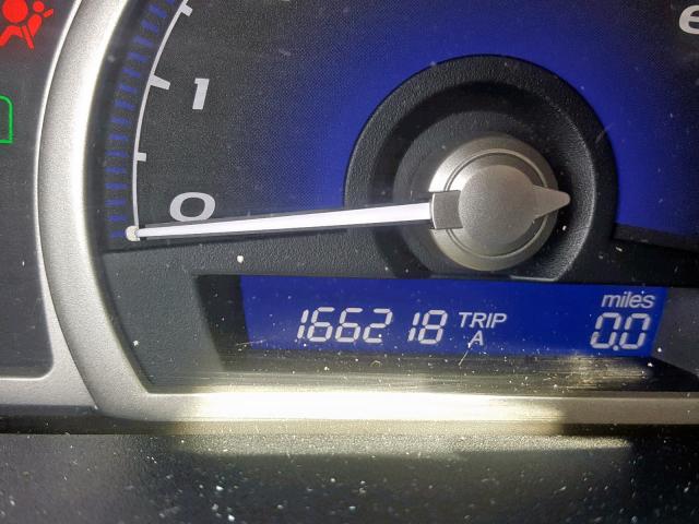 19XFA16919E029899 - 2009 HONDA CIVIC EXL 勃艮第红 照片 8