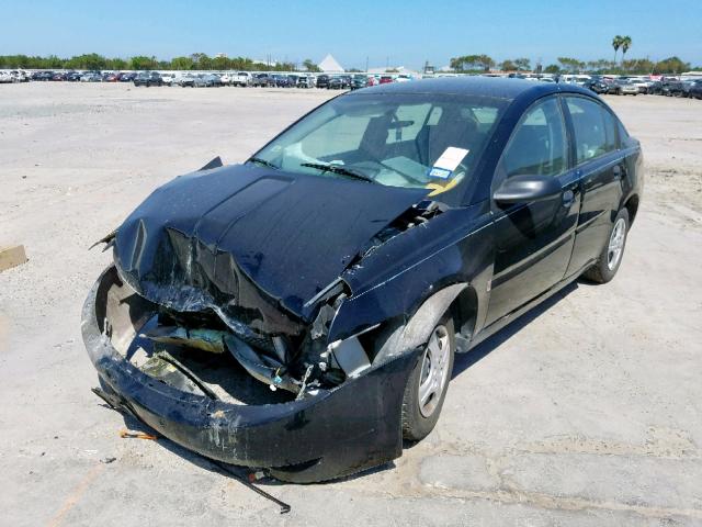 1G8AF54F44Z192162 - 2004 SATURN ION LEVEL BLACK photo 2