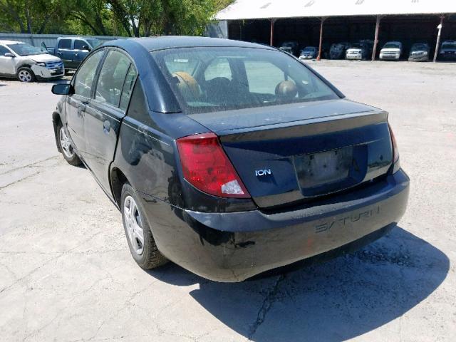 1G8AF54F44Z192162 - 2004 SATURN ION LEVEL BLACK photo 3