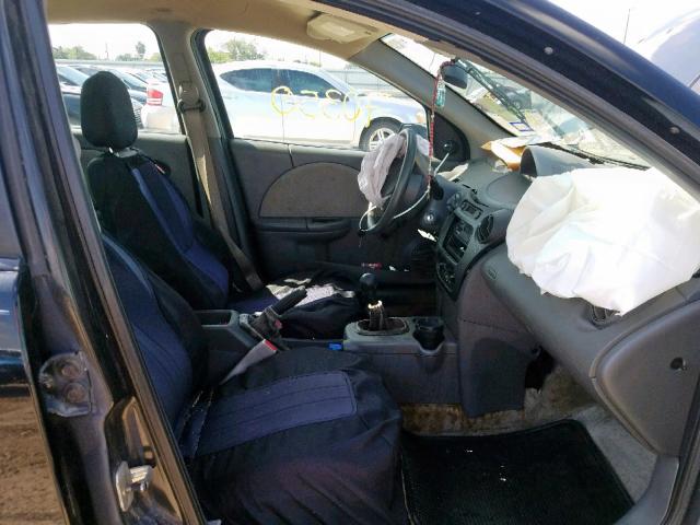 1G8AF54F44Z192162 - 2004 SATURN ION LEVEL BLACK photo 5