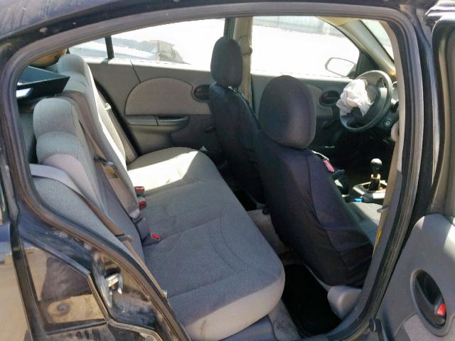 1G8AF54F44Z192162 - 2004 SATURN ION LEVEL BLACK photo 6