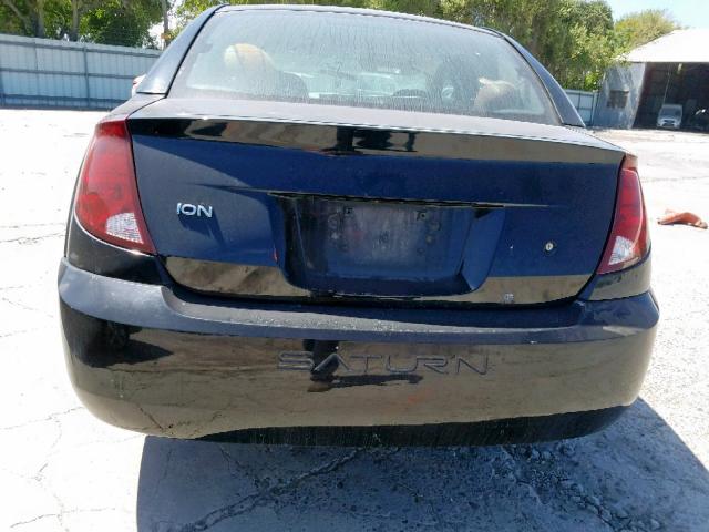 1G8AF54F44Z192162 - 2004 SATURN ION LEVEL BLACK photo 9