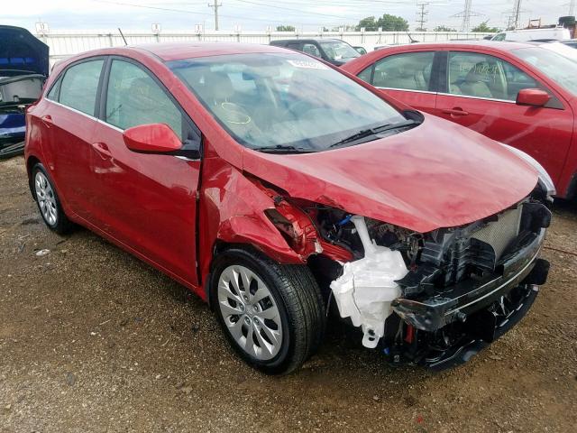 KMHD35LH4GU293746 - 2016 HYUNDAI ELANTRA GT RED photo 1