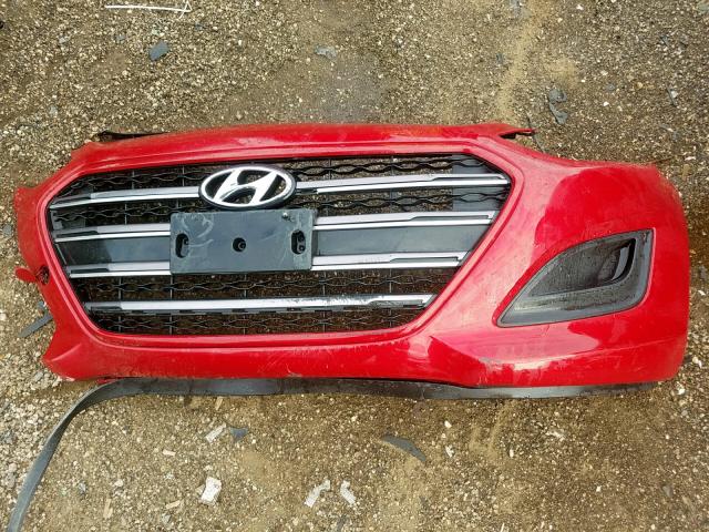 KMHD35LH4GU293746 - 2016 HYUNDAI ELANTRA GT RED photo 9