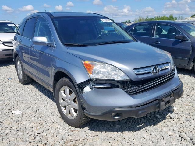 5J6RE48709L039324 - 2009 HONDA CR-V EXL BLUE photo 1