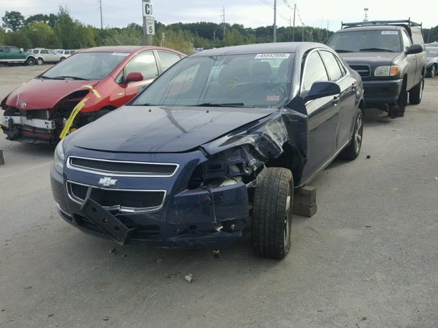 1G1ZC5E1XBF269564 - 2011 CHEVROLET MALIBU 1LT BLUE photo 2