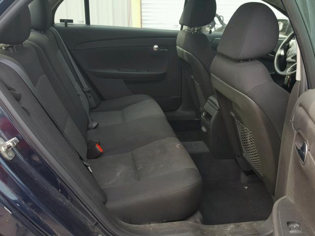 1G1ZC5E1XBF269564 - 2011 CHEVROLET MALIBU 1LT BLUE photo 6