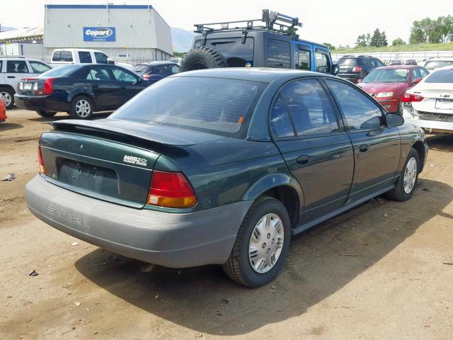 1G8ZH5288TZ281443 - 1996 SATURN SL1 GREEN photo 4