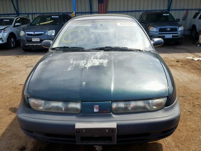 1G8ZH5288TZ281443 - 1996 SATURN SL1 GREEN photo 9