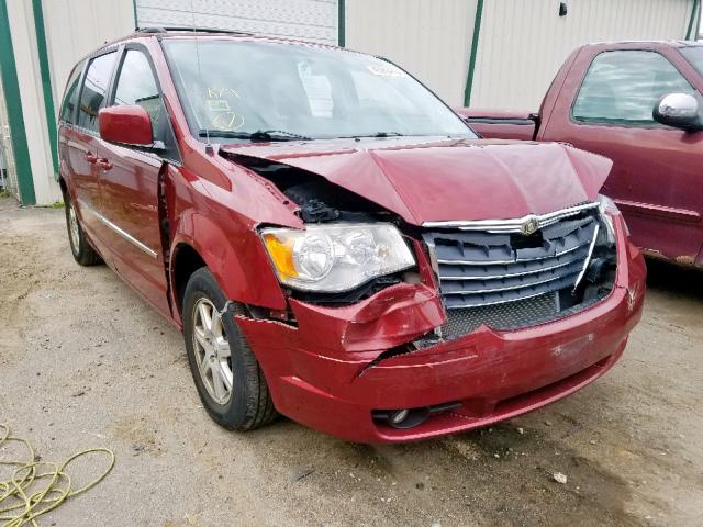 2A4RR8D17AR414764 - 2010 CHRYSLER TOWN & COU RED photo 1