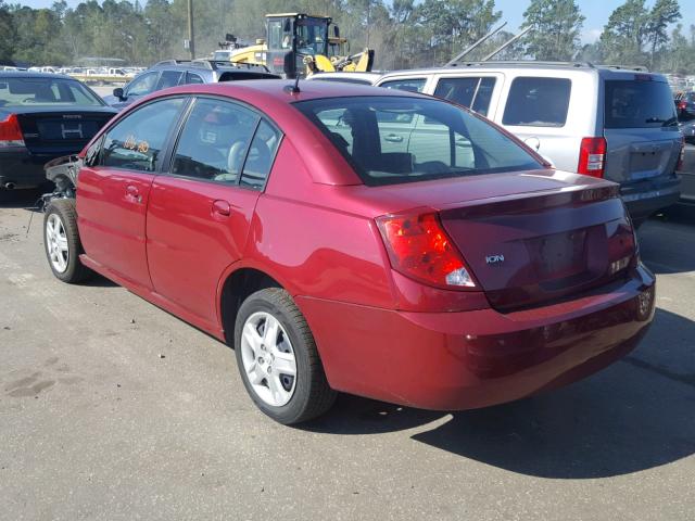 1G8AJ55F27Z179606 - 2007 SATURN ION LEVEL 红色 照片 3