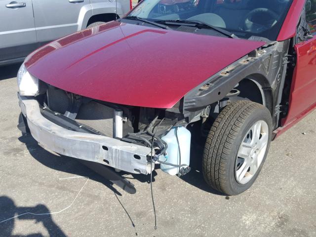 1G8AJ55F27Z179606 - 2007 SATURN ION LEVEL 红色 照片 9