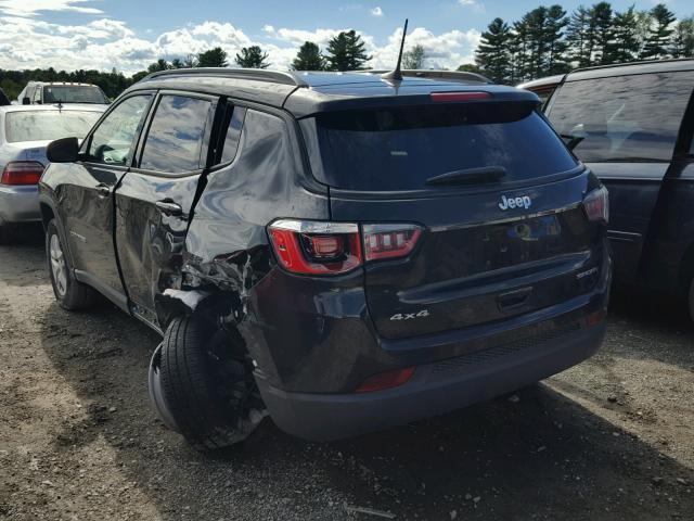 3C4NJDAB4JT255829 - 2018 JEEP COMPASS SP 黑色 照片 3