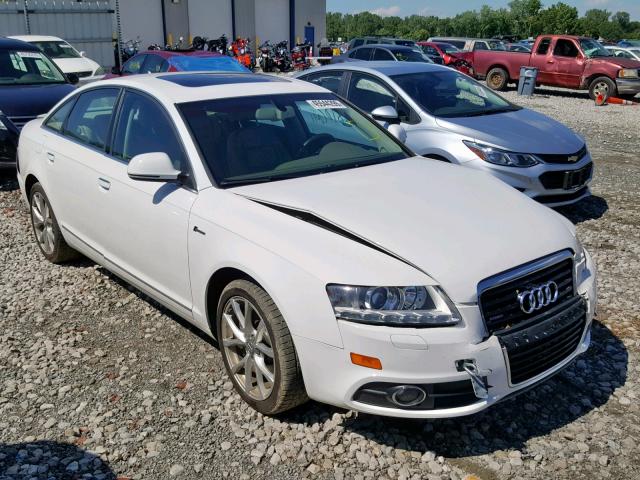 WAUFGAFB5BN043319 - 2011 AUDI A6 PREMIUM WHITE photo 1