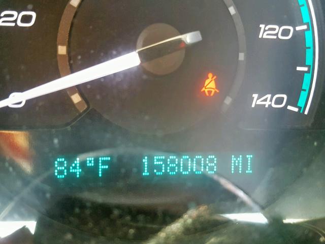 1G1ZE5EB0AF144607 - 2010 CHEVROLET MALIBU LTZ შავი ფოტო 8