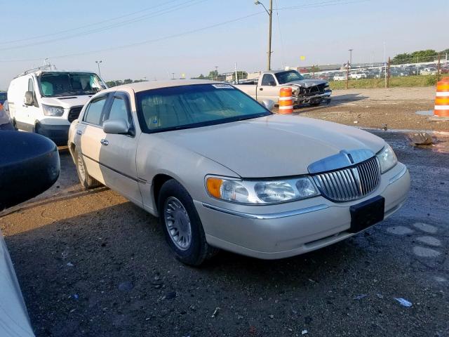 1LNHM85W31Y648823 - 2001 LINCOLN TOWN CAR C TAN photo 1