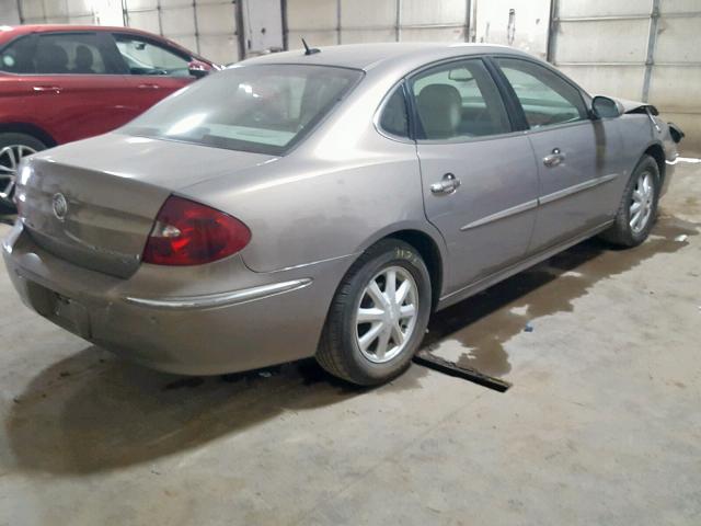 2G4WD582661162435 - 2006 BUICK LACROSSE C BROWN photo 4