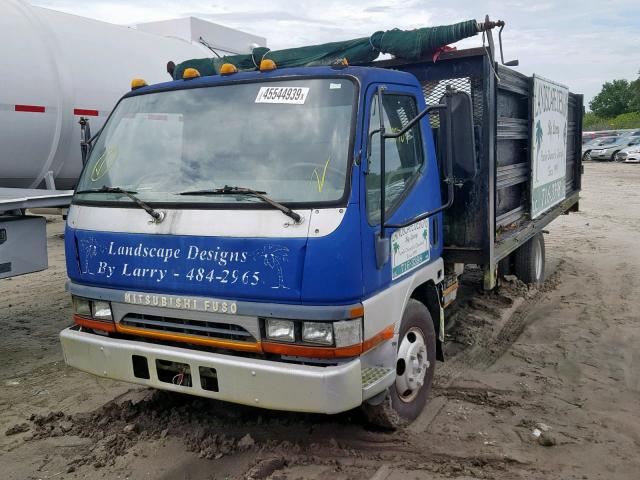 JW6AAF1H7VL000236 - 1997 MITSUBISHI FUSO TRUCK OF FE 639 BLUE photo 2