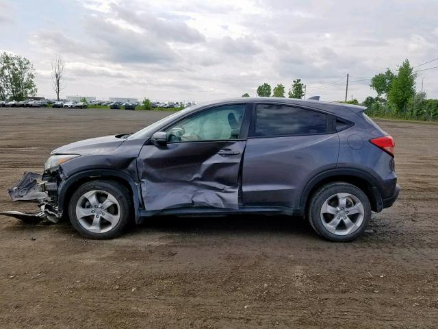 3CZRU6H55GM109943 - 2016 HONDA HR-V EX CHARCOAL photo 9