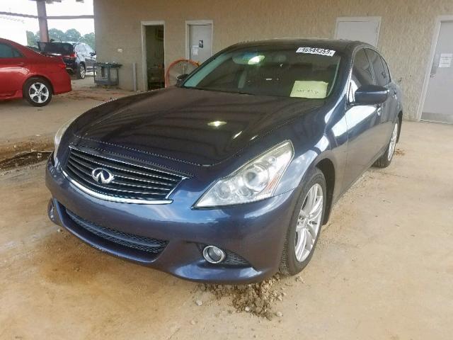 JN1CV6AP7BM303479 - 2011 INFINITI G37 BASE BLUE photo 2