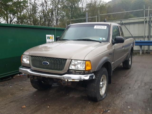 1FTZR45E43TA16939 - 2003 FORD RANGER SUP GOLD photo 2