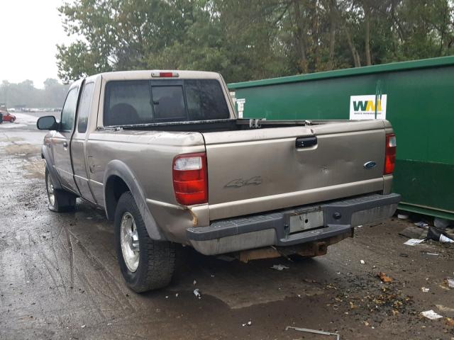 1FTZR45E43TA16939 - 2003 FORD RANGER SUP GOLD photo 3