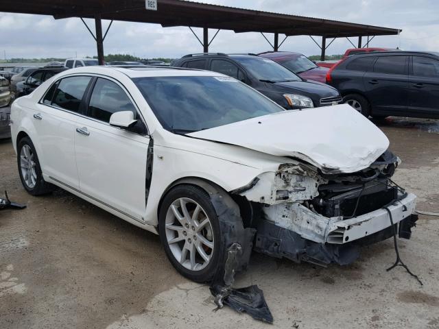 1G1ZK57778F254582 - 2008 CHEVROLET MALIBU LTZ WHITE photo 1