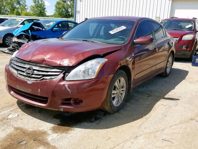 1N4AL2AP6AN453715 - 2010 NISSAN ALTIMA BAS MAROON photo 2