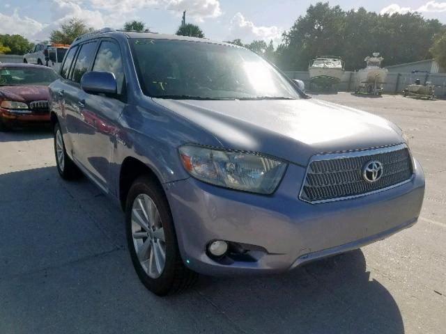 JTEJW3EH3A2047642 - 2010 TOYOTA HIGHLANDER GRAY photo 1