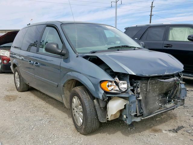 2A4GP44R87R317898 - 2007 CHRYSLER TOWN & COU BLUE photo 1