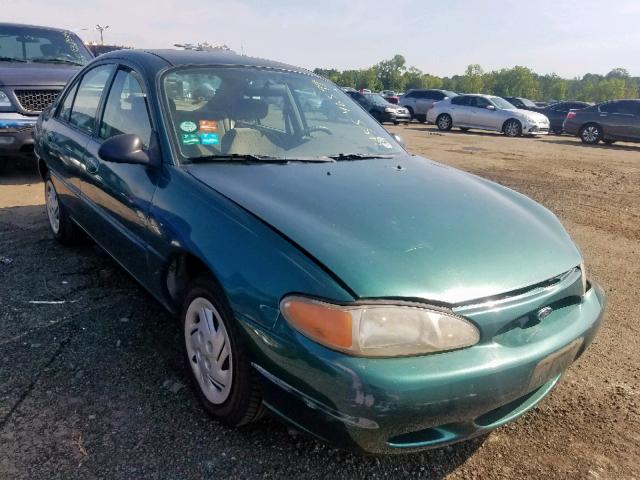 1FAFP13P0XW125159 - 1999 FORD ESCORT SE GREEN photo 1