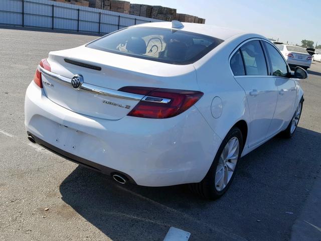 2G4GK5EX0G9181074 - 2016 BUICK REGAL WHITE photo 4