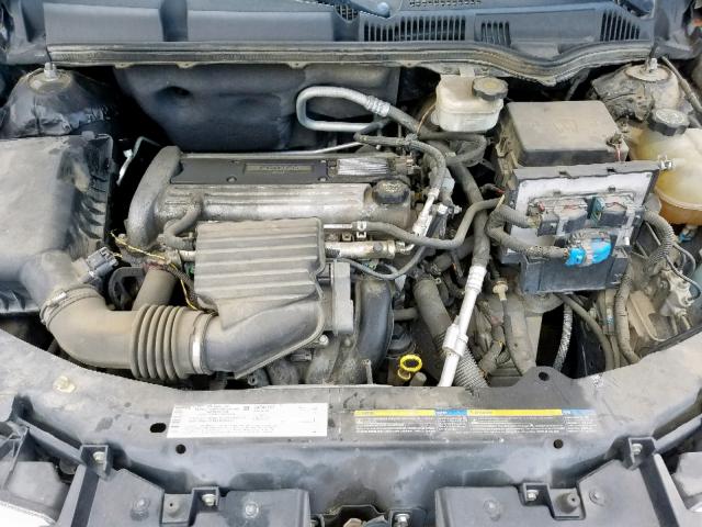 1G8AG52F85Z117515 - 2005 SATURN ION LEVEL BLACK photo 7