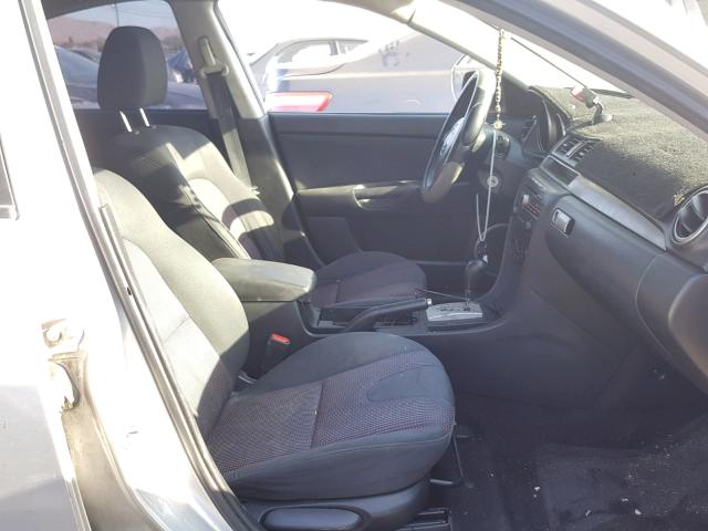 JM1BK124061422877 - 2006 MAZDA 3 S GRAY photo 5